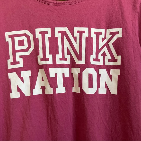 VS PINK Nation T-Shirt - Size XS - Picture 3 of 4